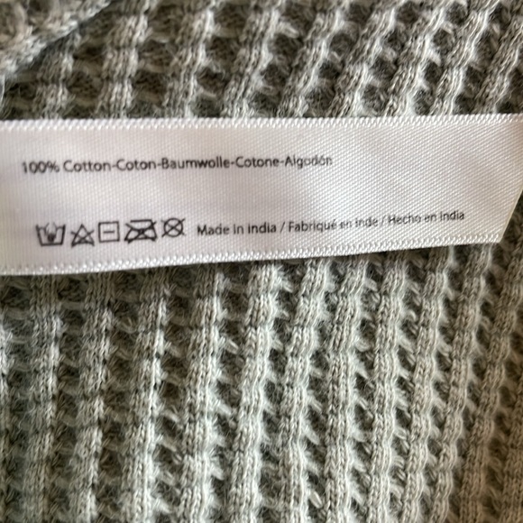 Free People One Crop Top With Lace Up Neckline Size M - Picture 8 of 10